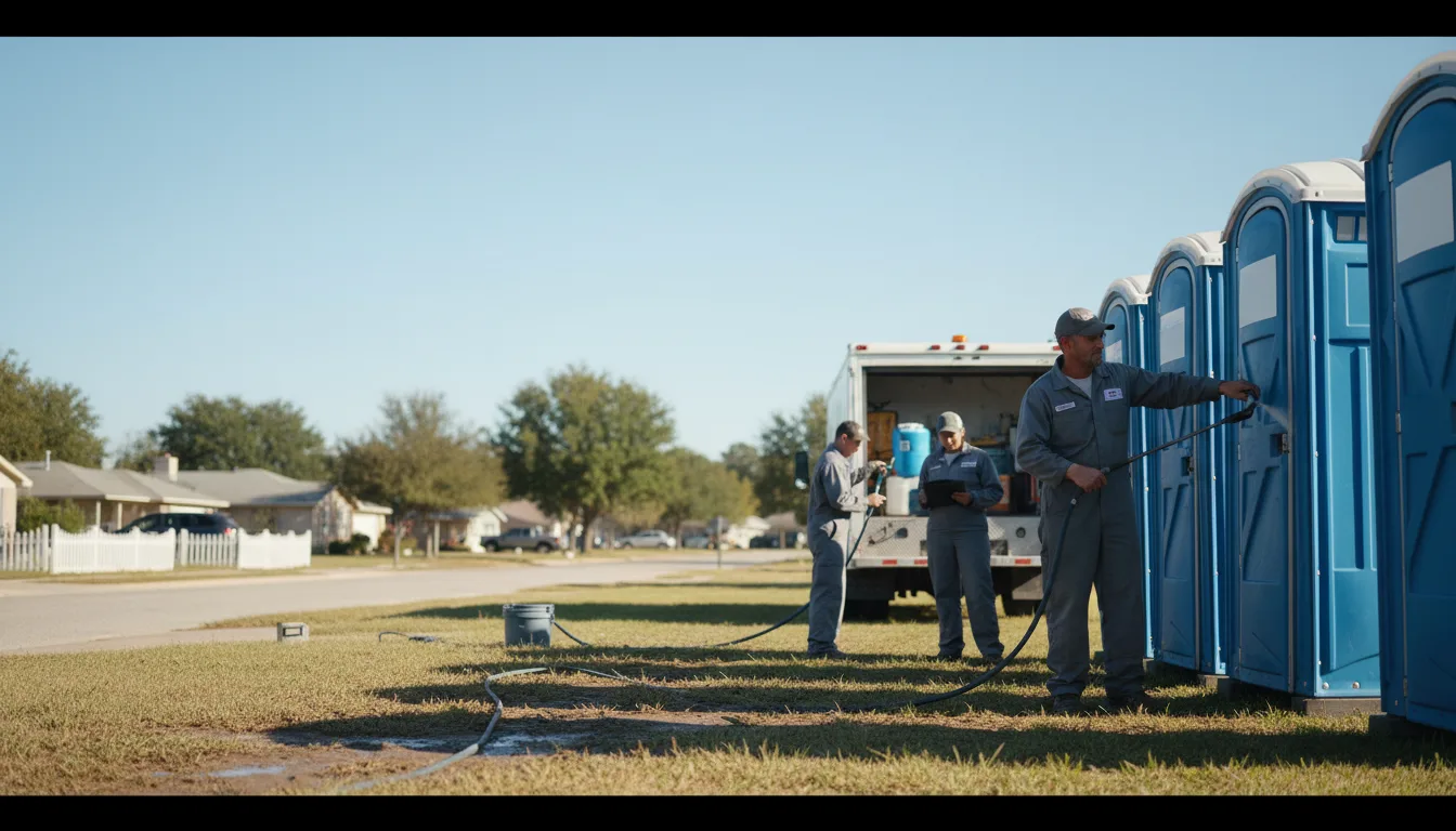 Long-Term Portable Toilet Rental in Tsaile, AZ near me